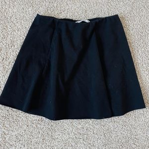 High rise mini skirt